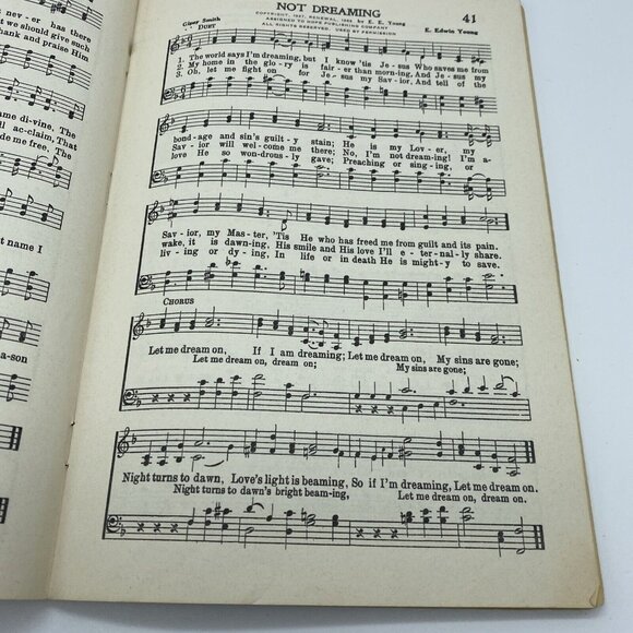 Norman Claytons Favorite Gospel Songs No. 1957 Christian Music Hymn Book Vintage - Picture 14 of 16